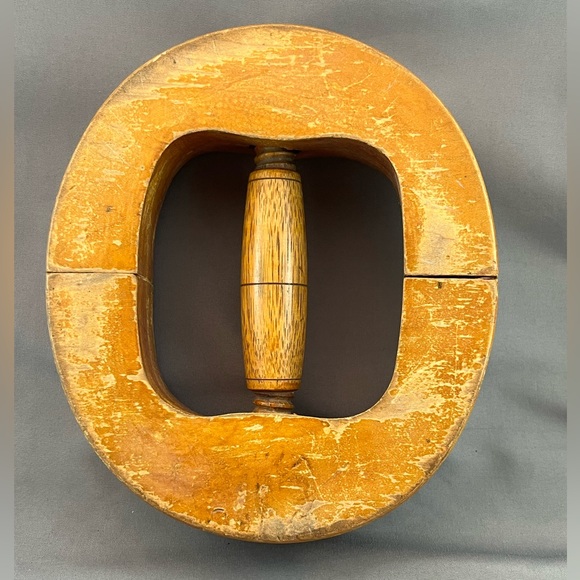 Antique Wooden Hat Stretcher Size 7 1/2” Hat Jack. Milliner. Collector. - Picture 1 of 3